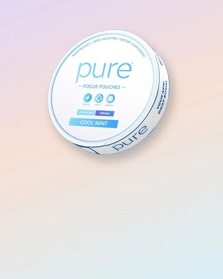 Pure Cool Mint Focus pouches